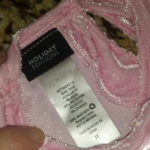 0120 Girls Holiday Editions 3 Way Outfit - Picture 4 of 7